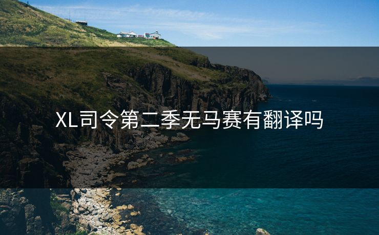 XL司令第二季无马赛有翻译吗
